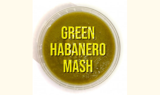 Green Habanero Chilli Mash - Seedless - 200ml (Highly Concentrated)